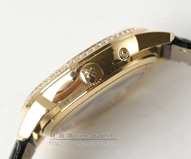 vacheron Constantin手錶 時尚潮流男款 江詩丹頓傳襲系列 江詩丹頓高端男表 江詩丹頓機械表  hds1735